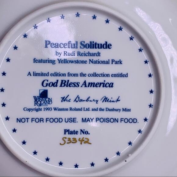 Peaceful Solitude Winston Roland God Bless America - Picture 8 of 9